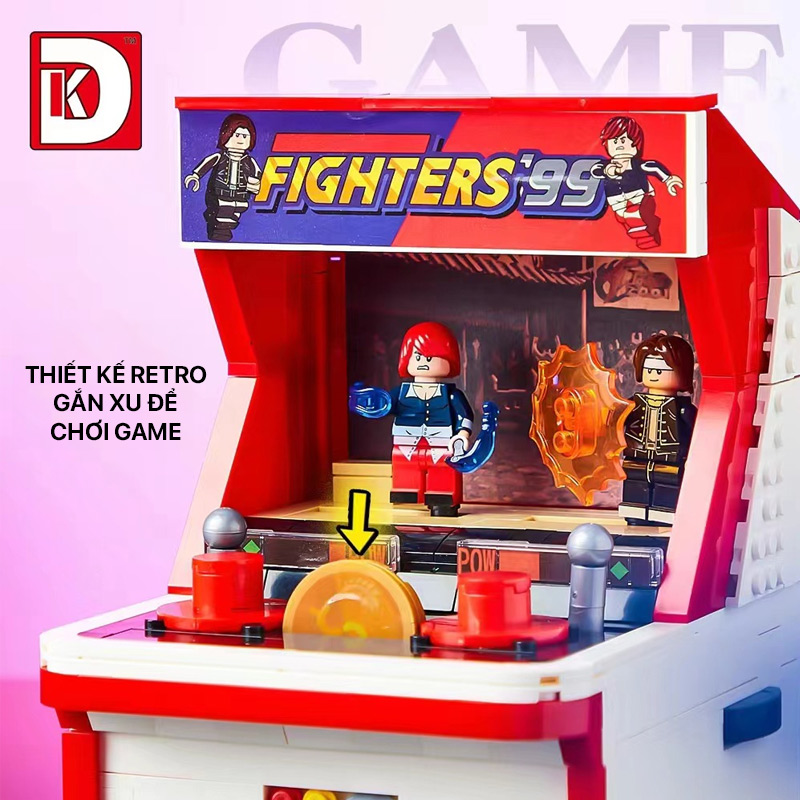 Mô hình lắp ghép - King of Fighter Arcade Machine - 5010 1